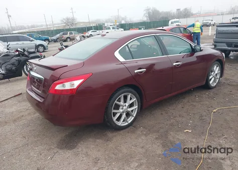 2009 Nissan Maxima 3.5 Sv from USA, damaged, VIN 1N4AA51E39C826965